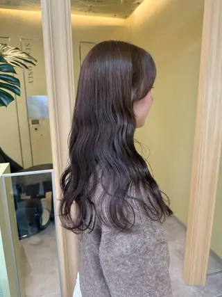 セミロング カラー 伶風/ボブ/ ハッシュカットのヘアスタイル