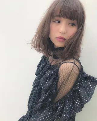 ミディアム PEAKS　渋谷店所属・髪質改善🌟 TAKERUのヘアスタイル