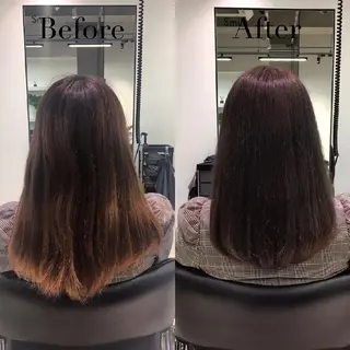 カラー セミロング 💖パーソナル診断 特化YUYA💖のヘアスタイル