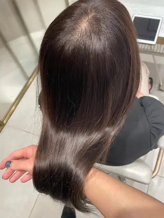 カラー 顔周り/透明感カラー /韓国ヘア/TAKUのヘアスタイル