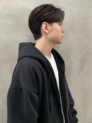 パーマ メンズ メンズカット パーマ[佐橋]のヘアスタイル