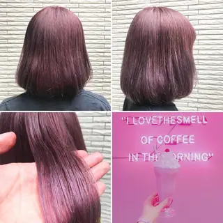 ミディアム カラー "PEPPU "所属・🌈推し色派手髪 ハイトーンShinのヘアスタイル