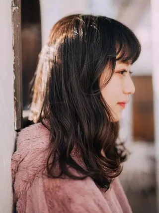 セミロング カラー特化サロン ピリナ相武台前のヘアスタイル