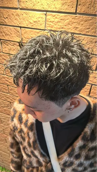 ショート ヘアアレンジ メンズ NEXT NEO所属・メンズヘア静岡 ✂︎Ryuheiのヘアスタイル