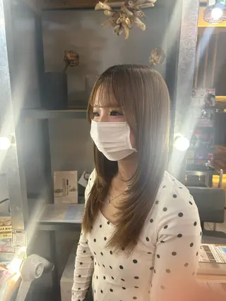 セミロング 高橋 航大のヘアスタイル