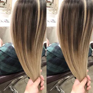 セミロング カラー JILBLAN京都 ショート/ハイライトのヘアスタイル