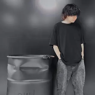 ミディアム パーマ メンズ メンズサロン【owl 心斎橋】難波/アメ村のヘアスタイル