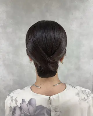 ロング ヘアアレンジ 多田 栞里のヘアスタイル
