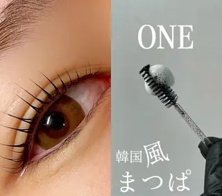 マツエク・マツパ eye lash ONE所属・eyelashONE Chiharuのマツエク・マツパデザイン