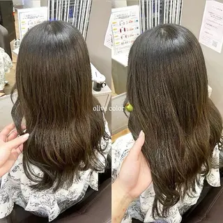 ロング 堀川 なつみのヘアスタイル