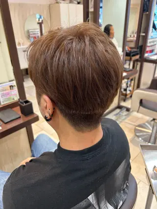 カラー メンズ 【髪質改善縮毛矯正✨ /パーマ】  糸満のヘアスタイル