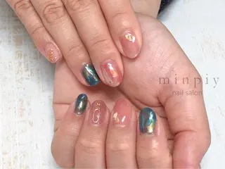 ネイル 𖡼 yumenoのネイルデザイン