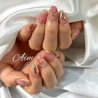 ネイル ネイルサロンAim河原町[ヘアセット　ヘアエクステ　着付　専門店]所属・Aim🌿 kanaのネイルデザイン