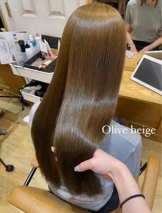 ロング カラー 🌸shuka／艶髪 ／ハイトーン/新宿のヘアスタイル