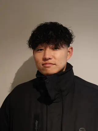 ショート 川副/シャドウ/ 波巻き/メンズパーマのヘアスタイル