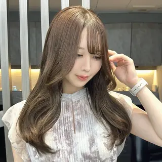 ロング 韓国レイヤー/艶髪/ manami🥣のヘアスタイル