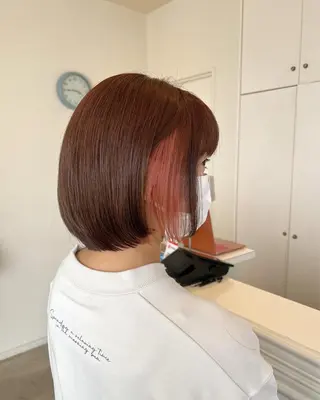 ショート カラー ヘアアレンジ ラシェンテ宝塚所属・HONOKA /顔周りレイヤー得意の眉毛・アイブロウイメージ
