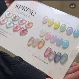 ネイル エルバイノリコ加藤 パラジェル取り扱い店のネイルデザイン