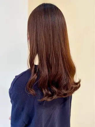 ロング パーマ オオソネ マリアのヘアスタイル