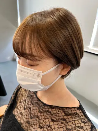 ショート カラー 【髪質再整&黄砂除去 カラー】⚜️ぐっちのヘアスタイル