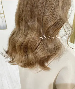 ロング カラー flen所属・𖤣𖥧𖥣𖥧田中 姫乃𖤣𖥧𖥣𖡡のヘアスタイル