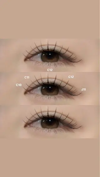 マツエク・マツパ Lily KUREHAのマツエク・マツパデザイン