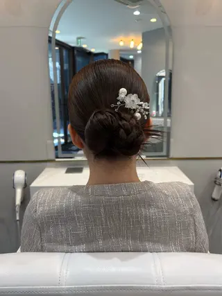 ミディアム Tia.所属・縮毛矯正／髪質改善 _MiMiのヘアスタイル