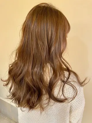 ロング カラー コマツリサ ROCCO eastのヘアスタイル