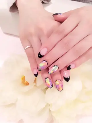 ミディアム TAKAMATSU RINAのネイルデザイン