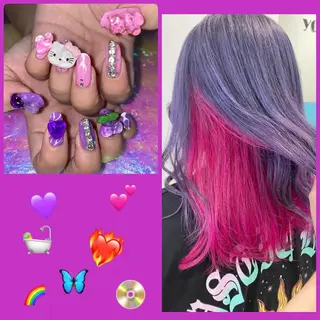 セミロング カラー EMANON新宿東口所属・新宿駅近♡個室 ♡関口三都季🌜のヘアスタイル