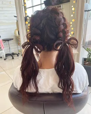 ヘアアレンジ なな /カラー/アレンジのヘアスタイル