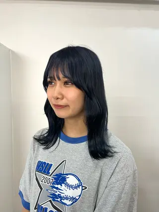 ミディアム アサダサユ🌿‬ fleurdelisのヘアスタイル