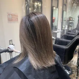 ミディアム ワンホンヘア ケラチン/Kaitoのヘアスタイル