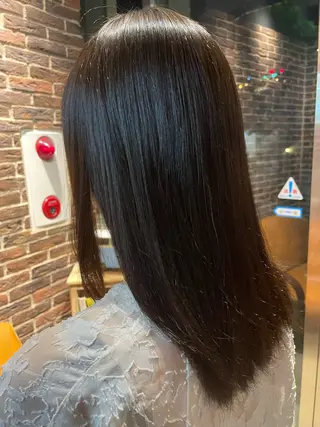 セミロング Hair salon 6所属・🌸照井 奈保子🌸のヘアスタイル