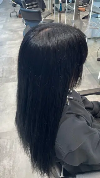 ロング カラー 高橋 晴のヘアスタイル