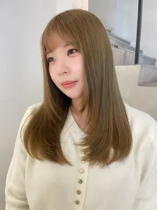 ロング ハイトーン/レイヤー /senaのヘアスタイル