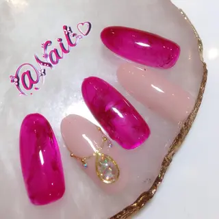 ネイル 小尾 栞のネイルデザイン