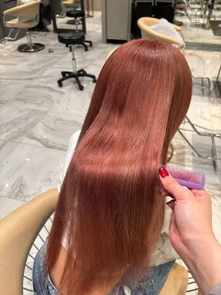 ロング 透明感カラー/艶髪 髪質改善/ayariのヘアスタイル