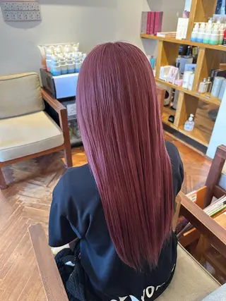 ロング カラー 鈴木 優斗のヘアスタイル