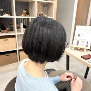 ショート ピンク・ラベンダー 艶カラー🍁かえでのヘアスタイル
