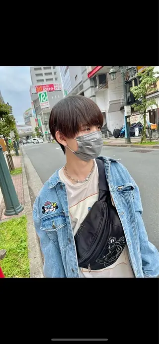 カラー メンズ 立川サラスト/ ku-ta🎟のヘアスタイル