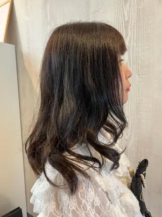 セミロング TELA HAIR 幕張本郷所属・TELA HAIR 幕張本郷店　千尋のヘアスタイル