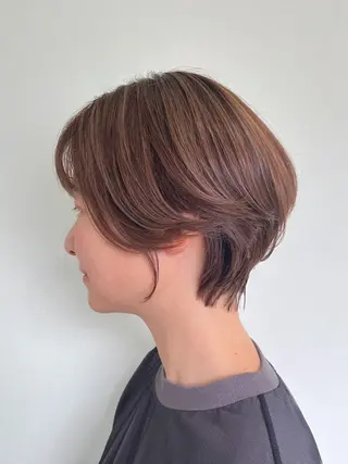 ショート レイヤー/ショート ボブ/コジマショウタのヘアスタイル