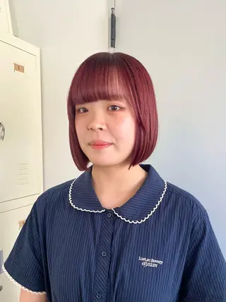 ショート カラー FERIA池田 神原萌花のヘアスタイル