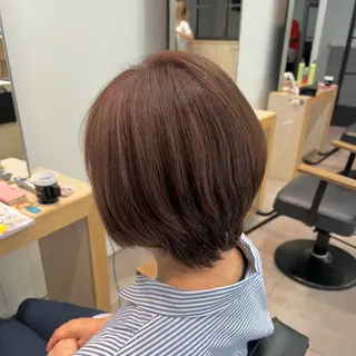 ショート カラー 🌞レイヤー×カラー 前川那津美🌞のヘアスタイル