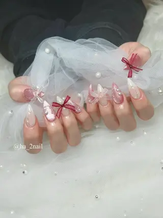 ネイル NAIL and EYELASH ALPHA.所属・ALPHA. 姫繇のネイルデザイン