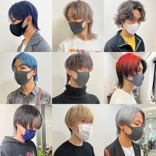 ショート カラー ヘアアレンジ メンズ 【池袋/スパイキー ショート】ⓝⓘⓜⓤのヘアスタイル