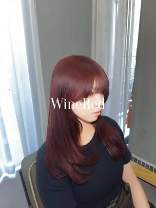 カラー Aya/大阪梅田 /艶カラーのヘアスタイル