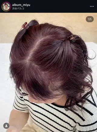 カラー Lomalia／ yuzuki🤎ᐩᕀのヘアスタイル