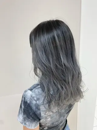 セミロング カラー ヘアアレンジ 【Sweep】おじま のぞみのヘアスタイル